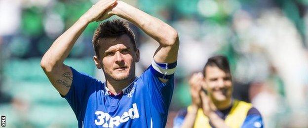 Lee McCulloch left Rangers in summer but will not be returning in a coaching capacity