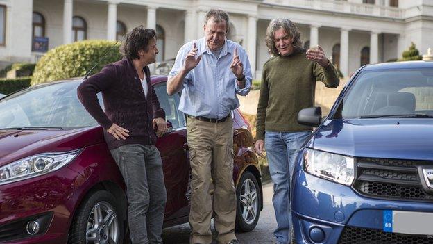 Jeremy Clarkson, Richard Hammond and James May