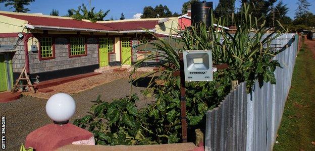 Agnes Tirop's house in Iten