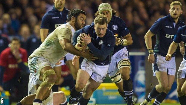 Scotland v England in the Six Nations