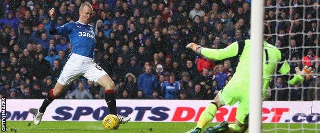 Kenny Miller shoots