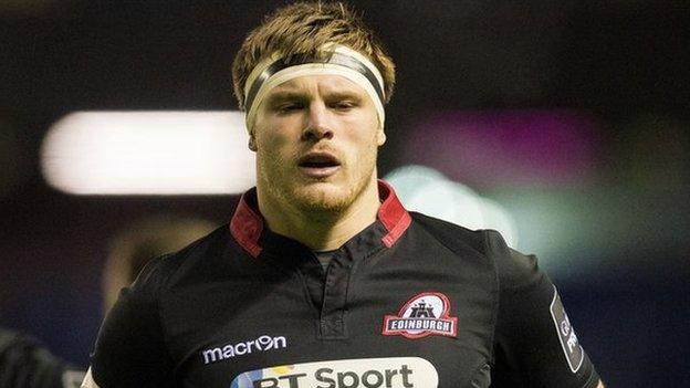 Edinburgh prop Grant Shiells