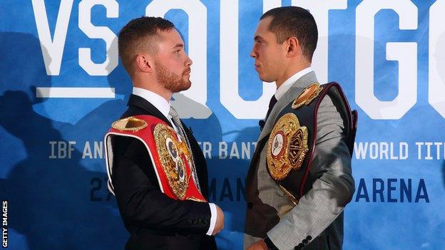 Carl Frampton and Scott Quigg