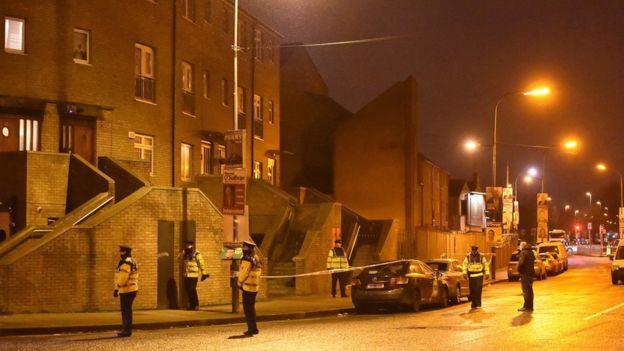 Eddie Hutch, who was in his 50s, was killed at his apartment in the north inner city