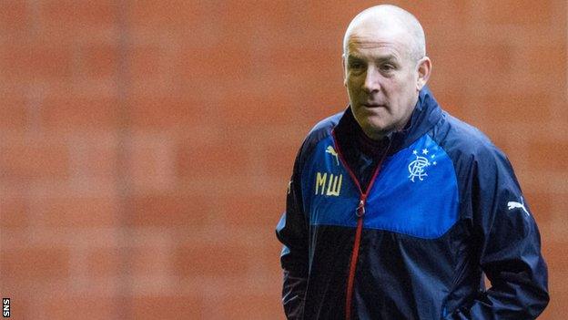 Warburton joined Rangers in the summer after a spell in charge of Brentford