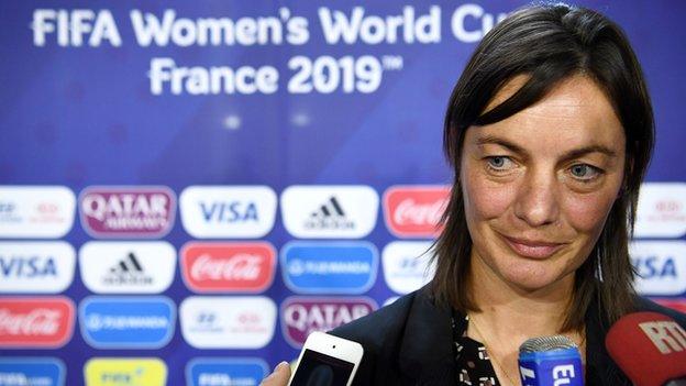 France women's coach Corinne Dacre is preparing her side for the 2019 World Cup on home soil