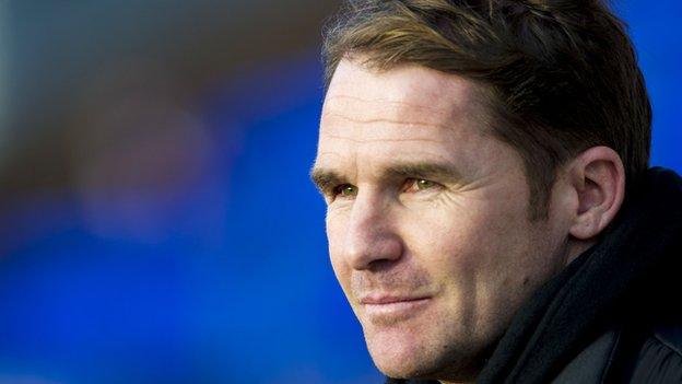 Partick Thistle manager Alan Archibald