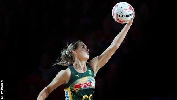 South Africa netballer Lenize Potgieter