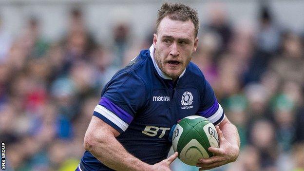 Scotland full-back Stuart Hogg