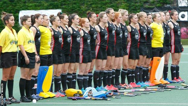 Team Wales women's hockey team