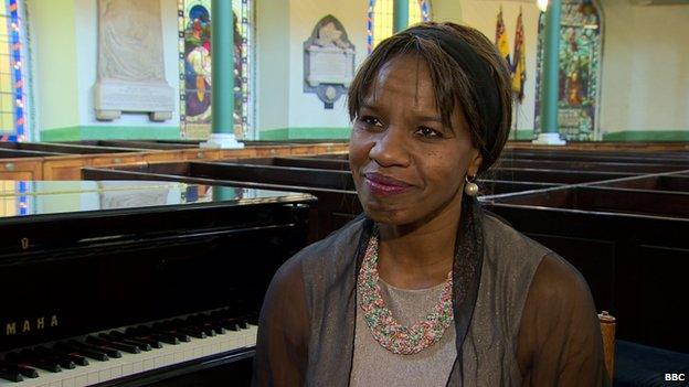 Opera singer Ruby Philogene