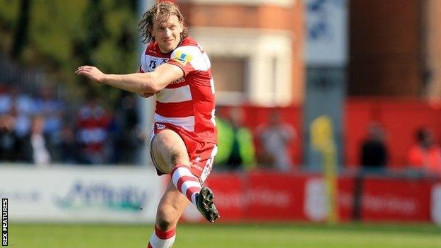 England centre Billy Twelvetrees plundered 17 of Gloucester's 37 points with the boot