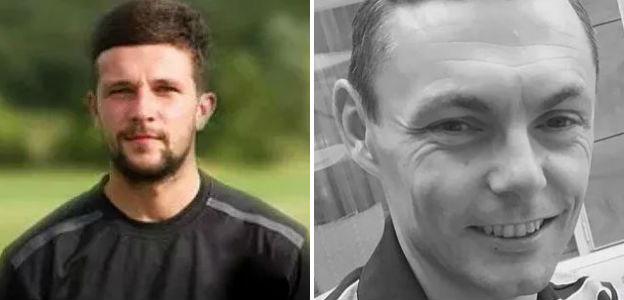 Ryan Farrell and Micky Long, coaches for the Yorkshire international football team