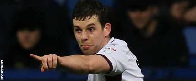 Jon Flanagan in action for Bolton Wanderers