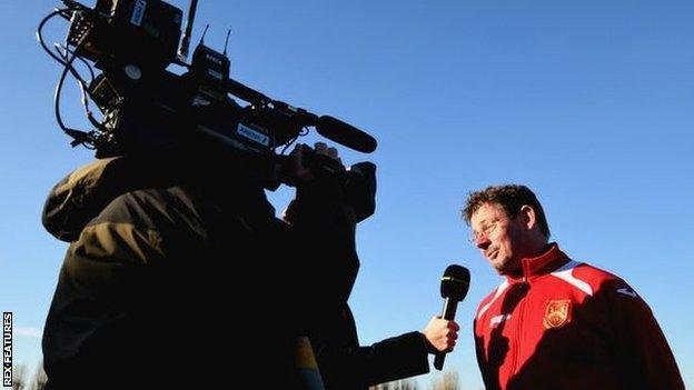 Stourbridge have had 12 previous ties in the FA Cup and Gary Hackett, who was manager for all of them, became used to the increased media presence