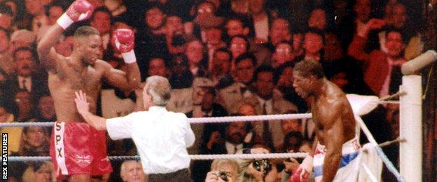 Lennox Lewis v Frank Bruno