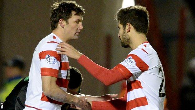 Hamilton's Martin Canning and Jesus Garcia Tena