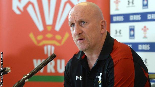 Wales defence coach Shaun Edwards