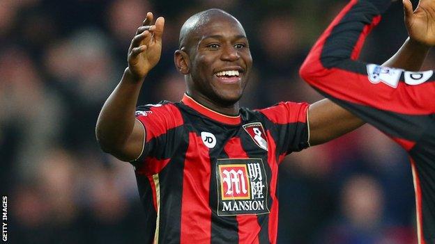 Bournemouth striker Benik Afobe