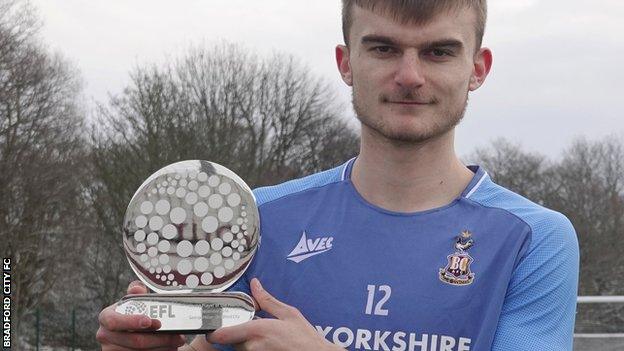 George Miller with his EFL trophy