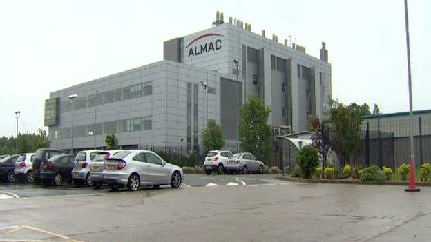 Almac's global headquarters are in Craigavon, County Armagh