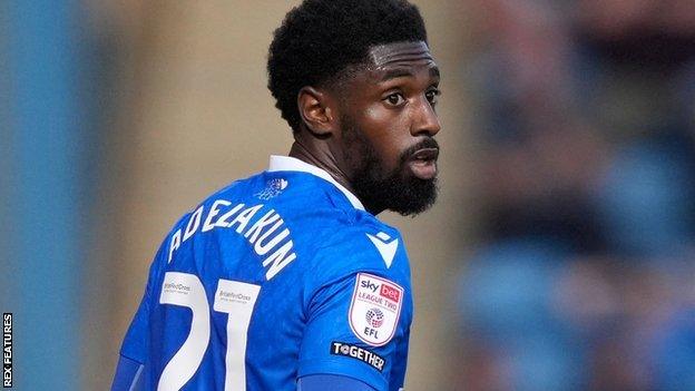 Hakeeb Adelakun's late winner was the on-loan Lincoln City's man's first goal for Gillingham