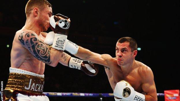 Scott Quigg fighting Carl Frampton