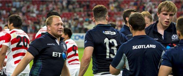 WP Nel and other Scotland players