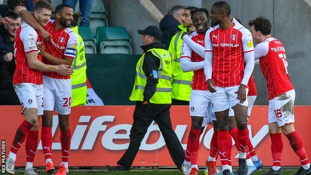 Rotherham celebrate