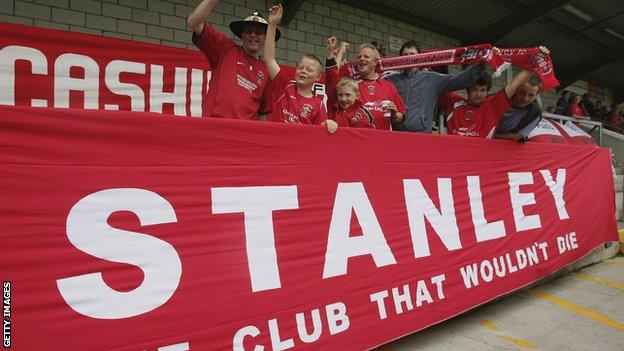 Accrington Stanley fans