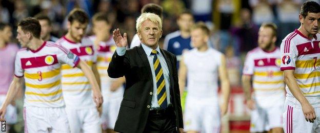 Scotland coach Gordon Strachan