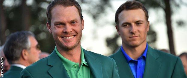 Jordan Spieth and Danny Willett