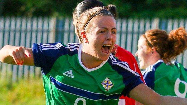 Northern Ireland striker Simone Magill scored the fastest ever women's international goal against Georgia last Friday