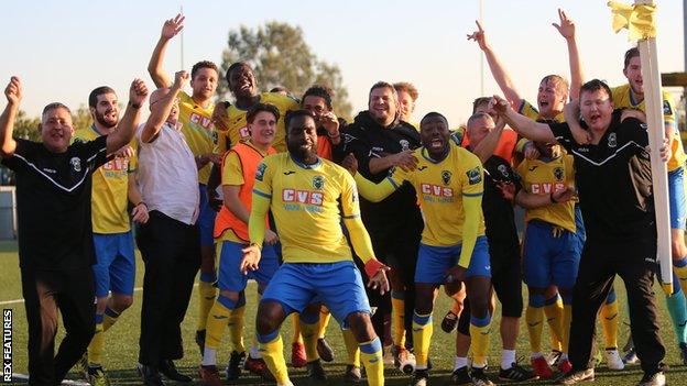 Haringey Borough celebrate