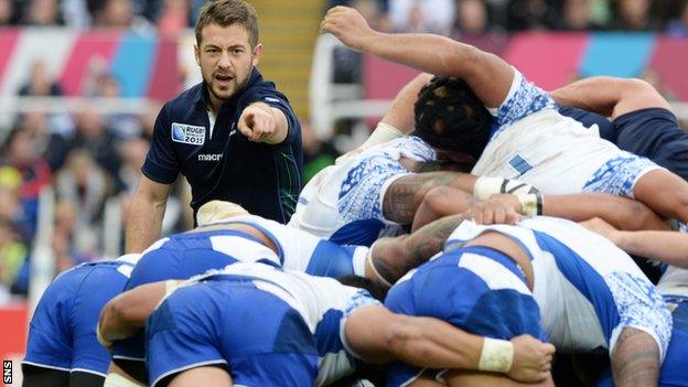 Greig Laidlaw's clear thinking helped Scotland reach the last eight of the World Cup