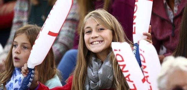 Fans at Hove