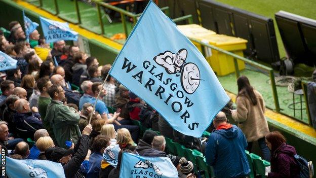 Glasgow Warriors flag