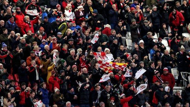 Ulster fans