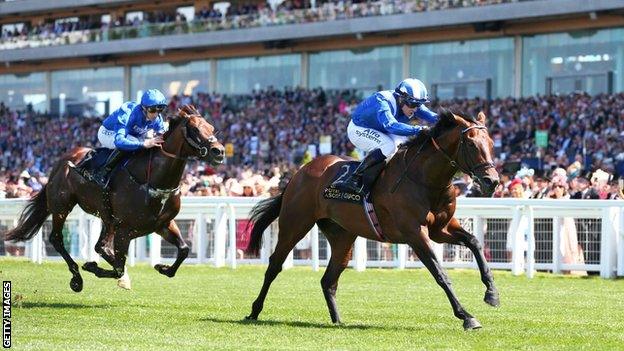 Baaeed wins from Real World at Royal Ascot