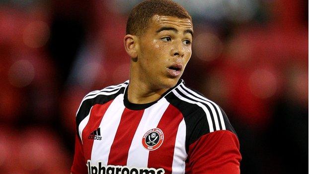 Sheffield United striker Che Adams