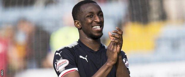 Dundee midfielder Glen Kamara