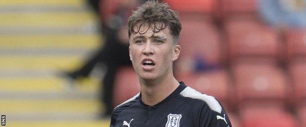 Dundee defender Jack Hendry