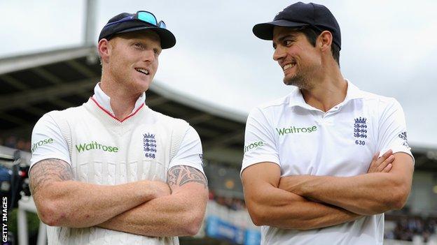 Ben Stokes hopes Alastair Cook