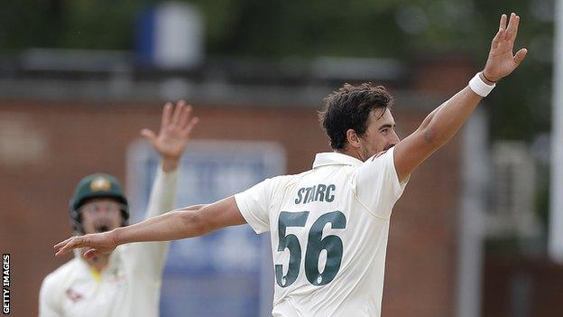 Australia bowler Mitchell Starc