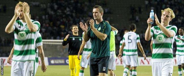 Celtic drew 0-0 in Baku