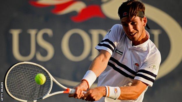 Cameron Norrie reached the second round of the US Open as a qualifier last year