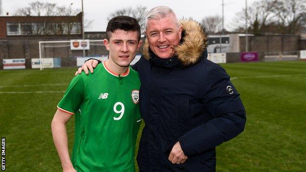 Calum Kavanagh (left) with his father Graham