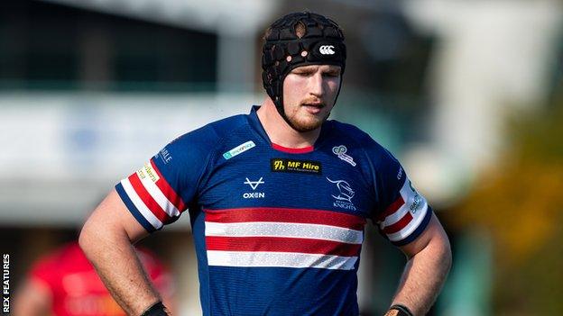 Will Britton playing for Doncaster Knights