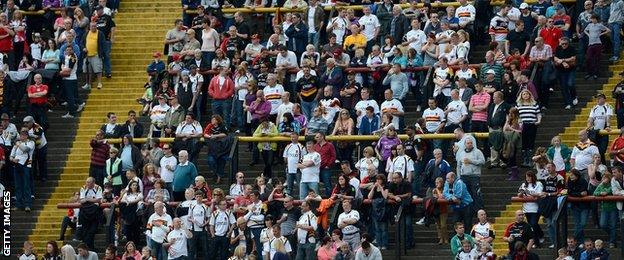 Bradford Bulls fans