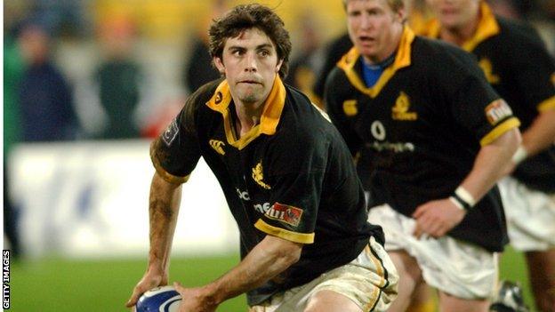 Conrad Smith playing for Wellington